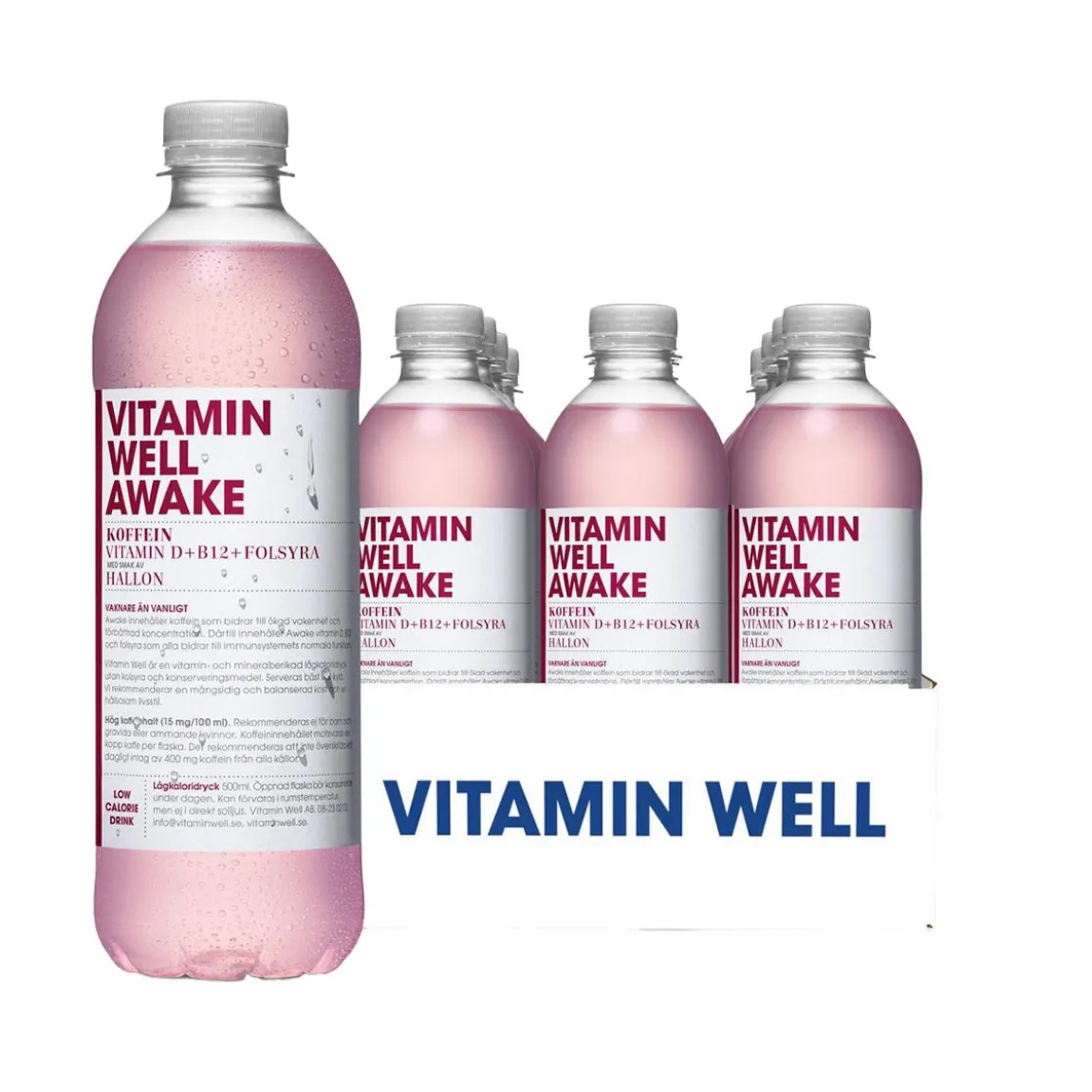 Dryck Vitamin Well Awake 50cl exkl pant