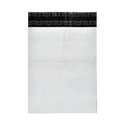 E-Handelspåse Dubbla remsor 50my Vit 340x420mm