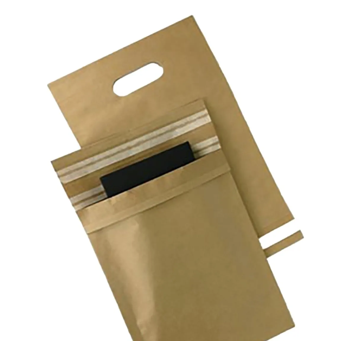 E-Handelspåse Eco Handtag Kraft 445x100x570+40mm