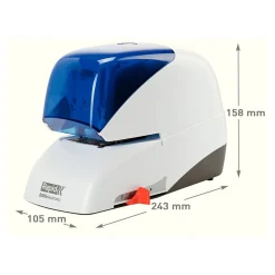 Elhäftare Rapid 5050E Flat Clinch 50 Ark Blå