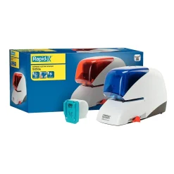 Elhäftare Rapid 5050E Flat Clinch 50 Ark Blå