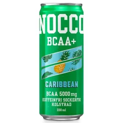 Energidryck Nocco BCAA+ Carib Kofffri 33cl exkl pant