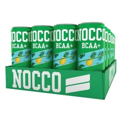 Energidryck Nocco BCAA+ Carib Kofffri 33cl exkl pant