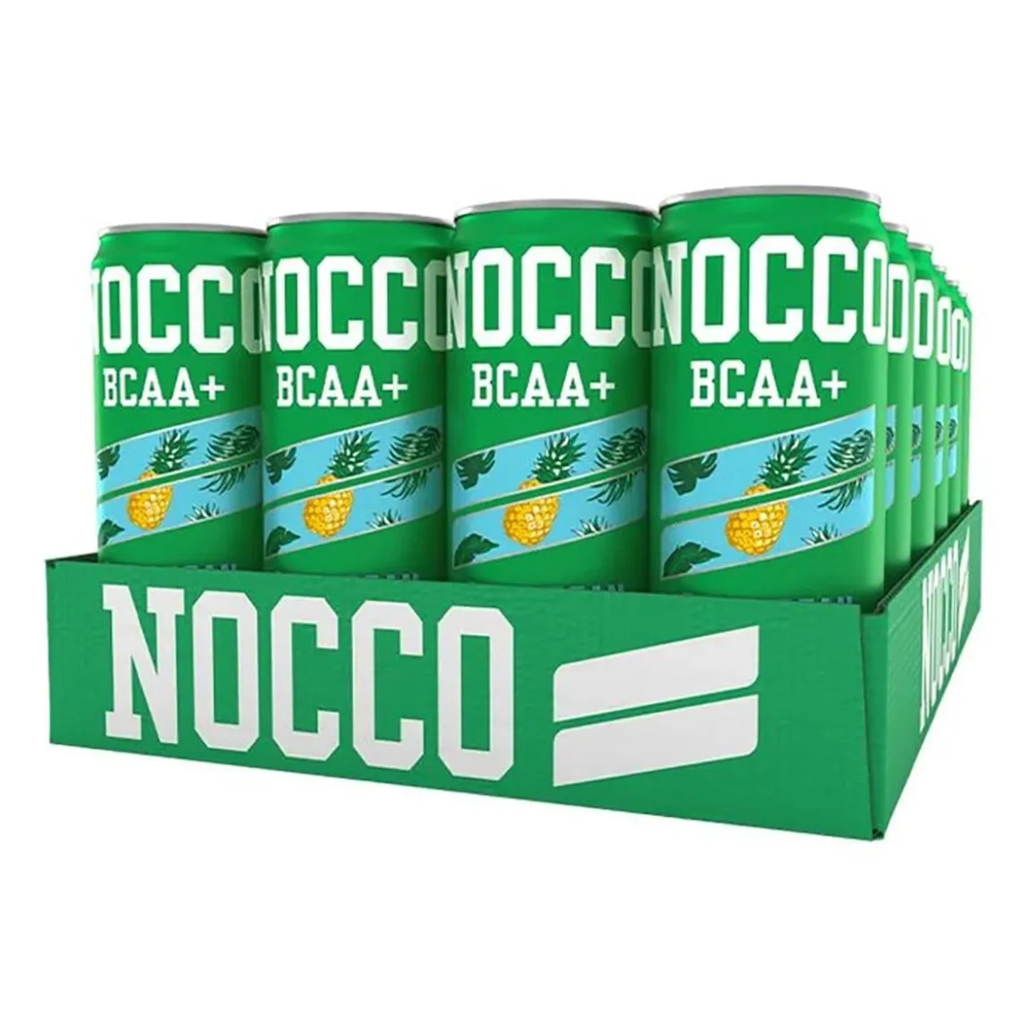 Energidryck Nocco BCAA+ Carib Kofffri 33cl exkl pant