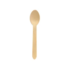 Engångsbestick Duni sked petit vaxat trä 16cm