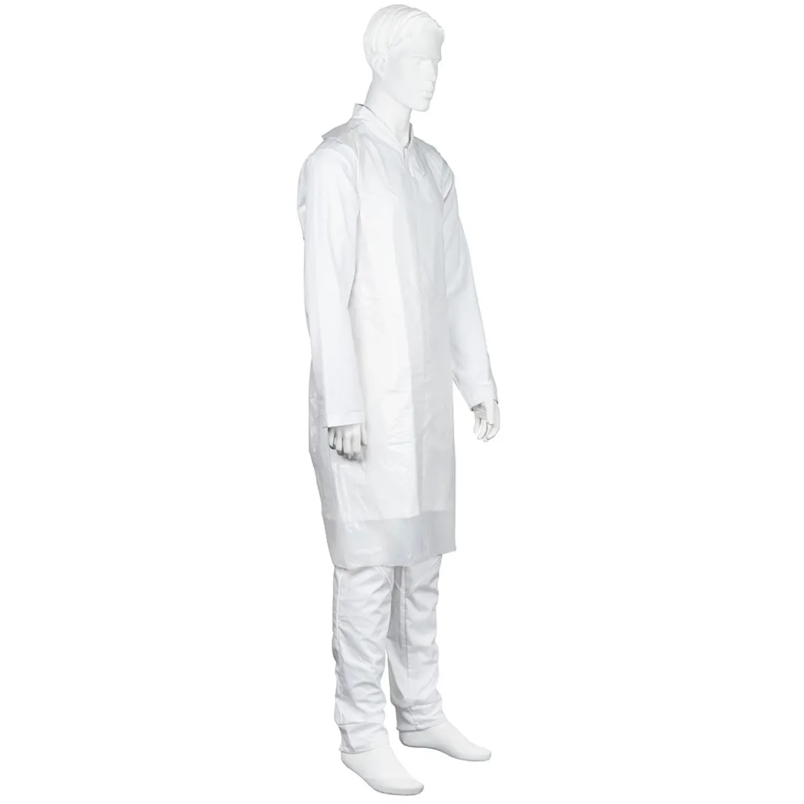 Engångsförkläde Abena LDPE 20my Vit 80x125cm