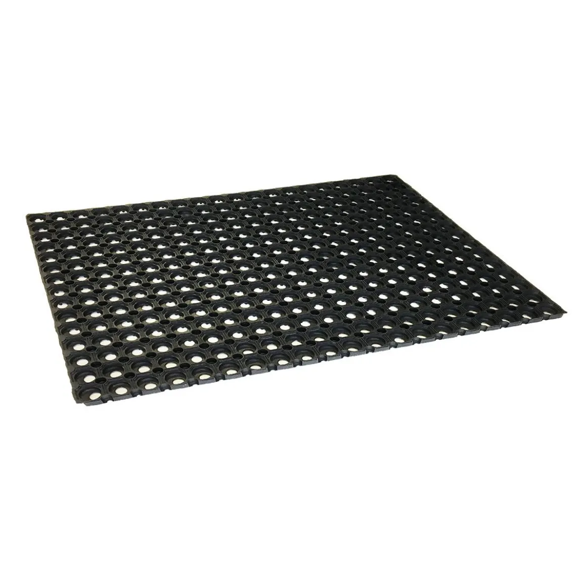 Entrématta ErgoRing Gummimatta Svart 60x80cm