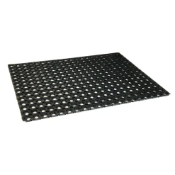 Entrématta ErgoRing Gummimatta Svart 100x150cm