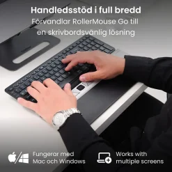 Ergonomisk Mus/Docka RollerMouse Go Trådlös