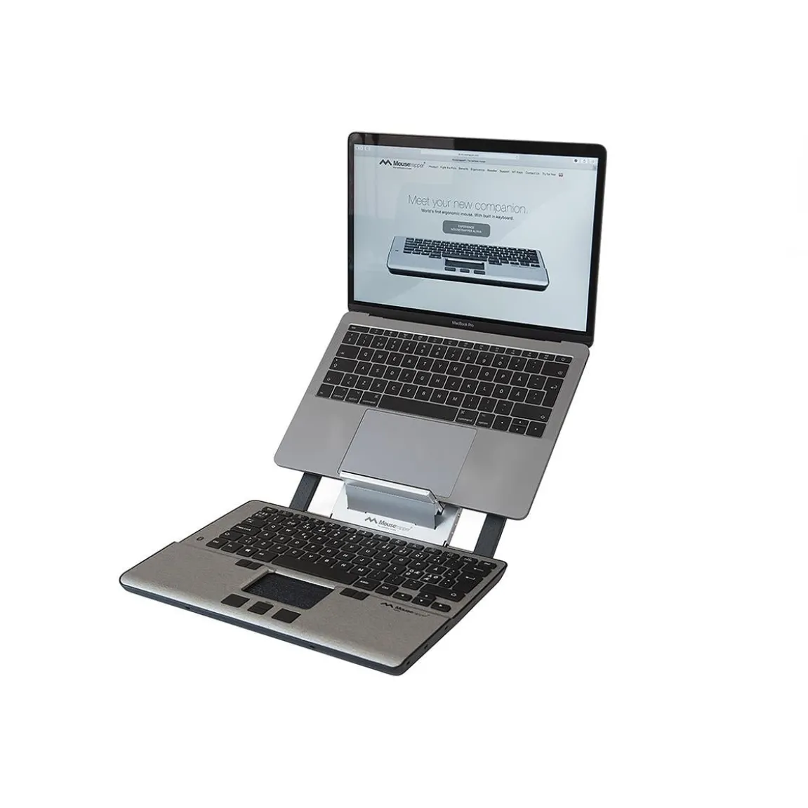 Ergonomisk Mus Mousetrapper Alpha inkl Tangentb & Laptopstöd