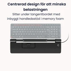 Ergonomisk Mus RollerMouse Pro Vegan Leather Med Sladd Slim