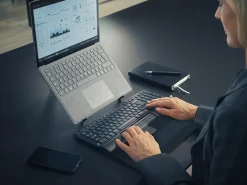 Ergonomisk Mus SliderMouse Pro Vegan Leather Med Sladd Slim
