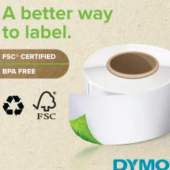 Etikett Dymo Labelwriter adress Transparent 89x36mm