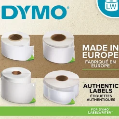 Etikett Dymo Labelwriter pärm Vit 190x59mm