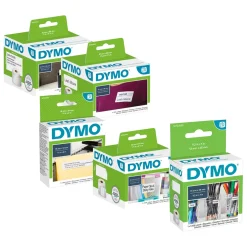 Etikett Dymo Labelwriter Universal Vit 13x25mm