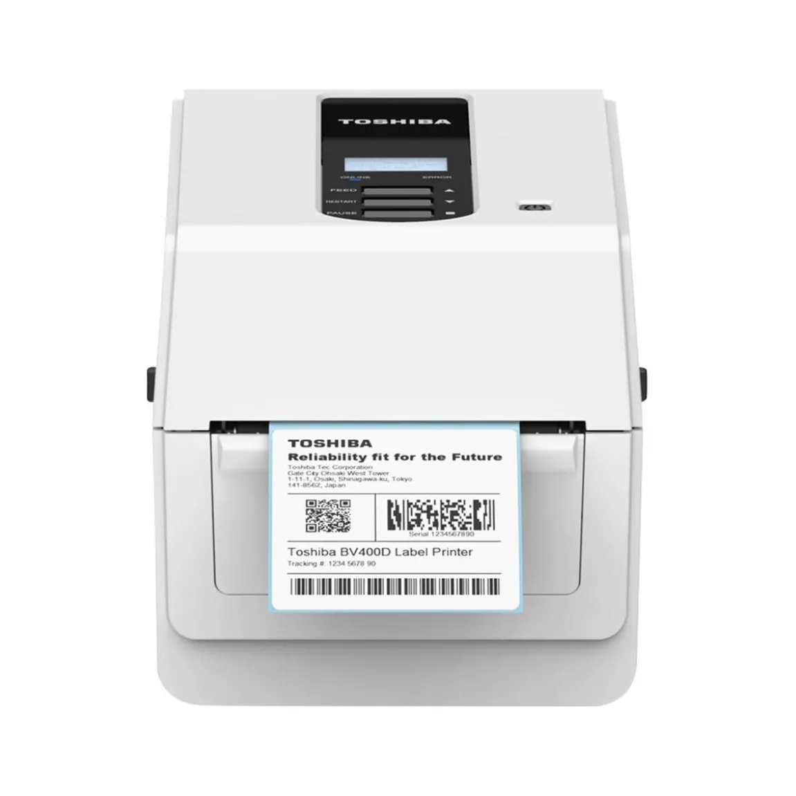 Etikettskrivare Toshiba BV410D-GS02-QM-S Direkt Termisk