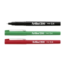 Fiberpenna Artline 200 Svart 0,4mm