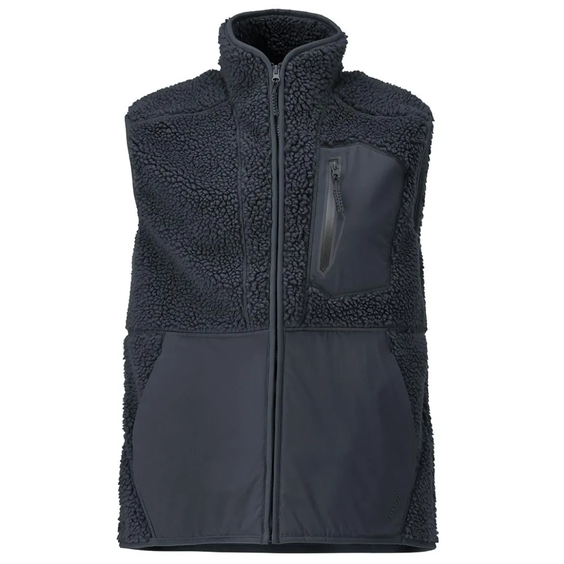 Fiberpälsväst Mascot 22465-682 Helzip Mörk Marin XS