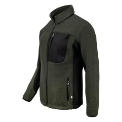 Fleecejacka Texstar WJ85 Dam Grön/Svart XS
