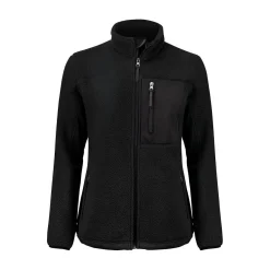 Fleecejacka Texstar WJ85 Dam Svart XS