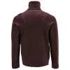 Fleecejacka 22585-608 vinröd stl 2XL