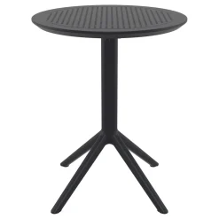 Fällbart Cafébord Sky Svart Ø600