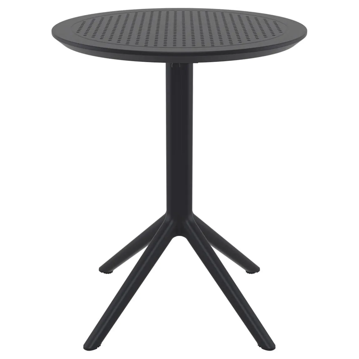 Fällbart Cafébord Sky Svart Ø600