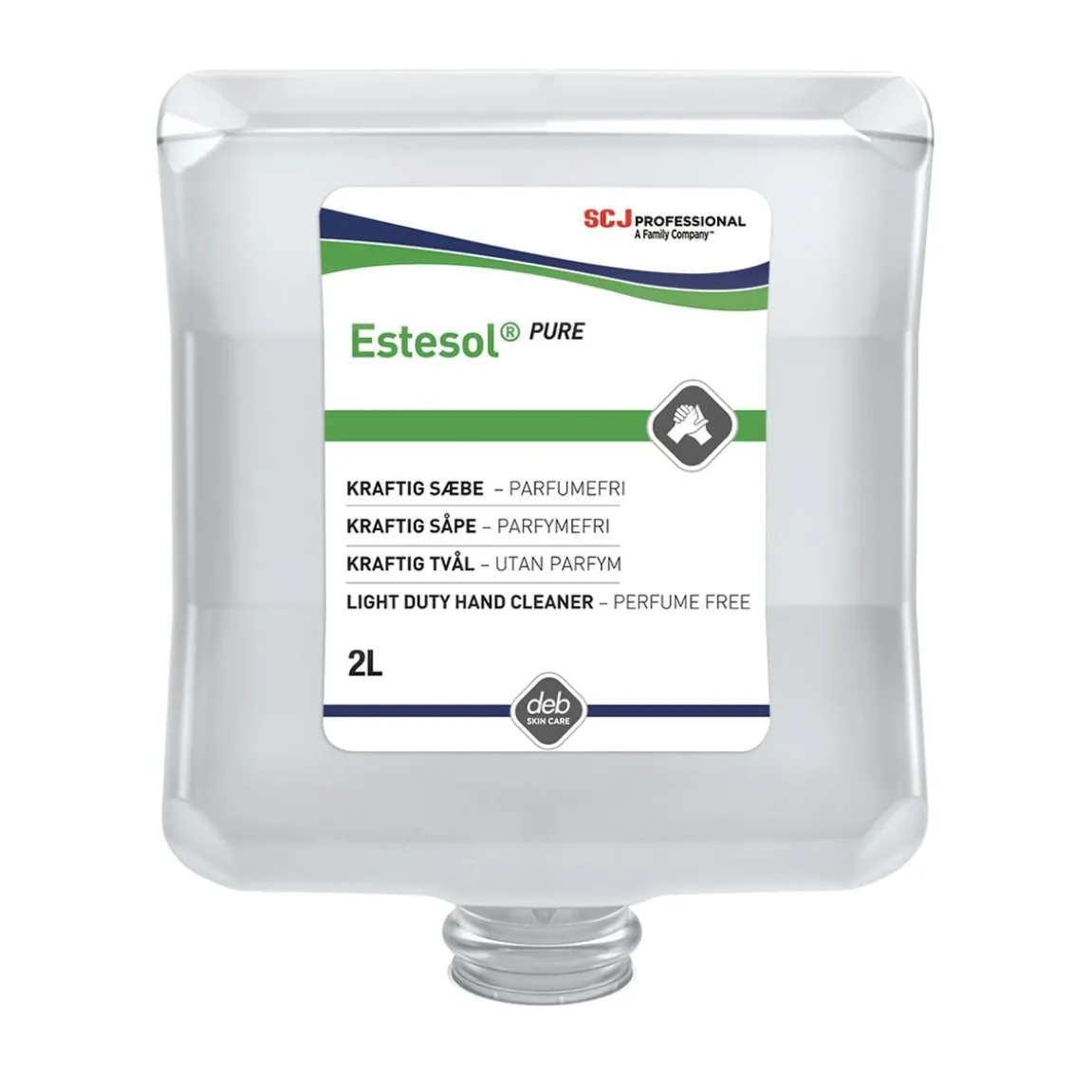 Flytande Tvål SCJ Professional Estesol pure OParfymerad 2L