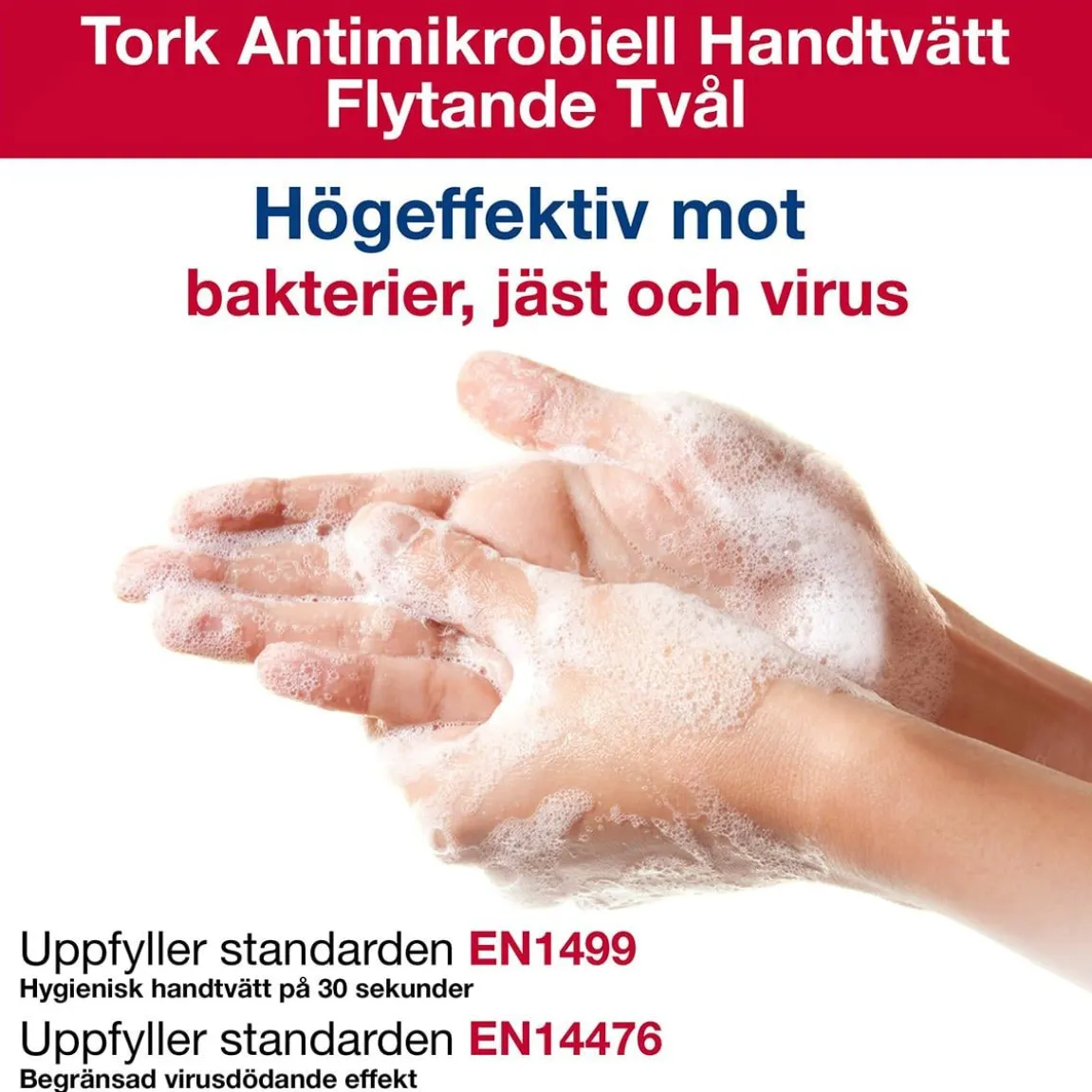 Flytande Tvål Tork S1 Antimikrobiell OParfymerad 1L