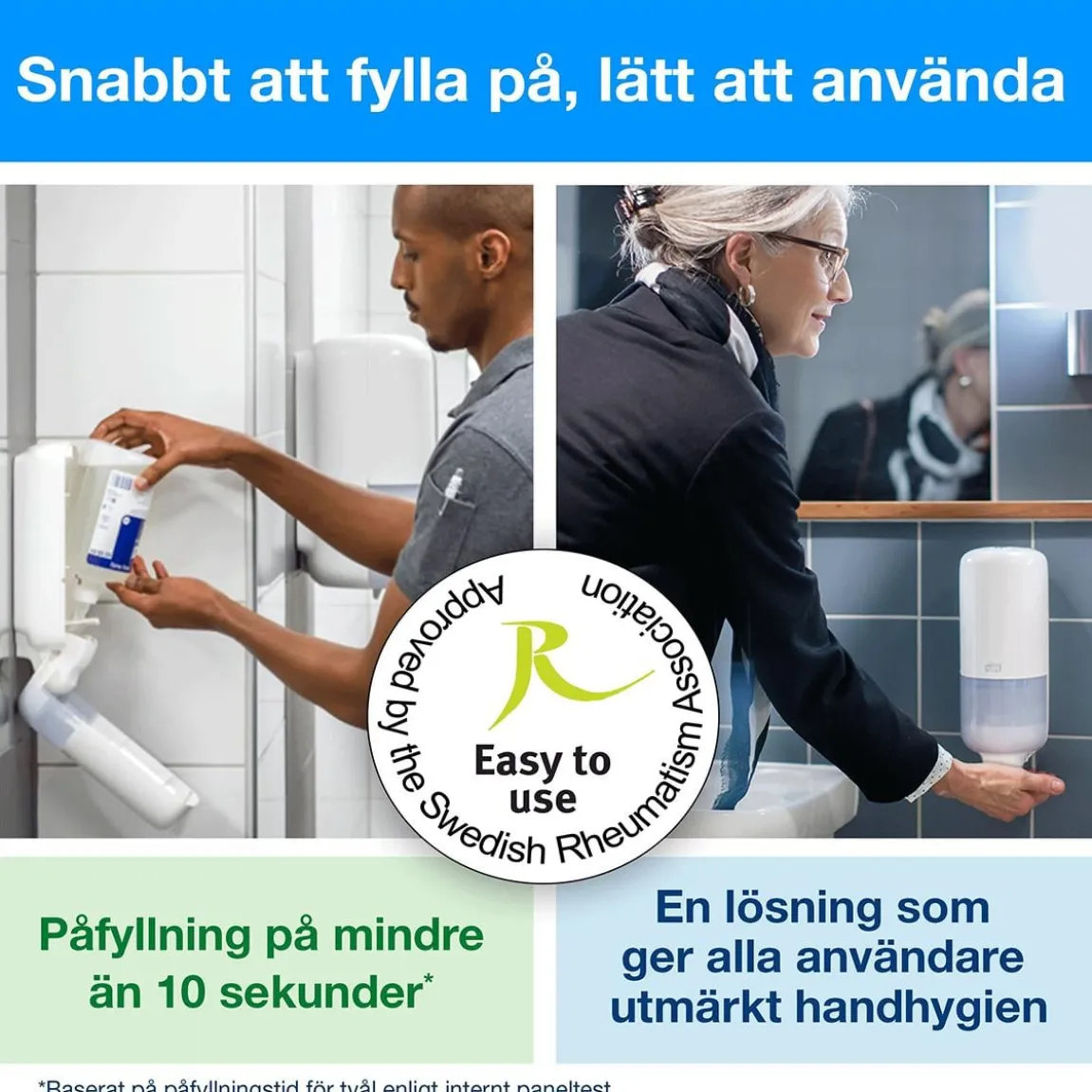 Flytande Tvål Tork S4 Luxury 1L