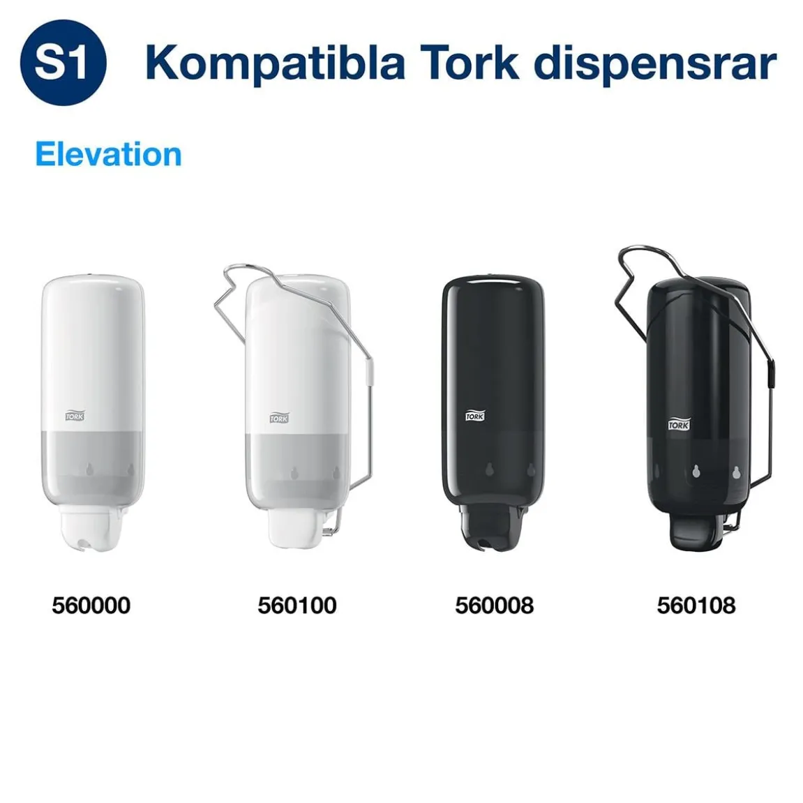 Flytande Tvål Tork S1 Premium Mild 1L