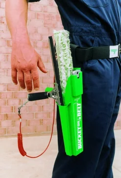 Fönsterputshölster Unger Bucket on a belt Grön