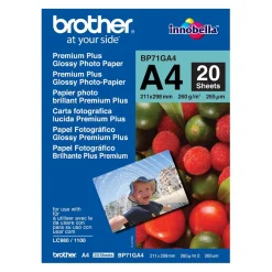 Fotopapper Brother Bläck Blankt 260g BP71GA A4