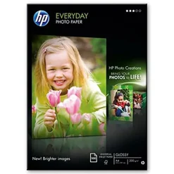 Fotopapper HP Bläck Blankt Every day photo 200g Q2510A A4