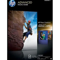 Fotopapper HP Bläck Blankt 250g Q5456A A4