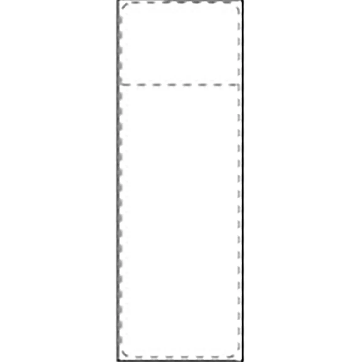 Fraktetikett Termo 105x251 Kärna 25mm