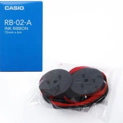 Färgband Casio RB-02 svart/röd