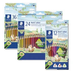Färgpenna Blyerts Staedtler Noris 187 Trekant 12 färger