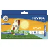 Färgpenna Lyra Lyrax Giant Wax 12 Färger