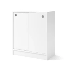 Förvaring Lanab Skjutdörrar Vit 805x925x415
