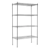 Gallerhylla 4 hyllplan Krom 1060x530x1880mm