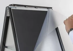Gatuställ Alu-Line A-Bock Griffel Svart 50x100cm