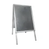 Gatuställ Alu-Line A-Bock Silver 50x70cm