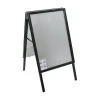 Gatuställ Alu-Line A-Bock Svart 70x100cm