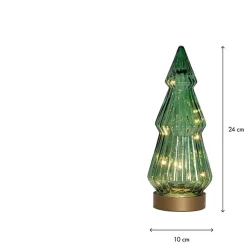 Glasdekoration Star Trading Verde 24cm