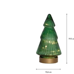 Glasdekoration Star Trading Verde 20cm