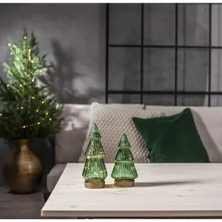 Glasdekoration Star Trading Verde 20cm