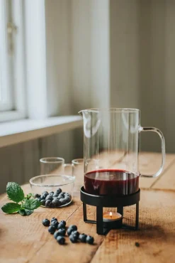Glöggkanna Dorre Smidesställning Svart 1,2L