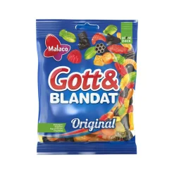 Godis Malaco Gott & Blandat 160g