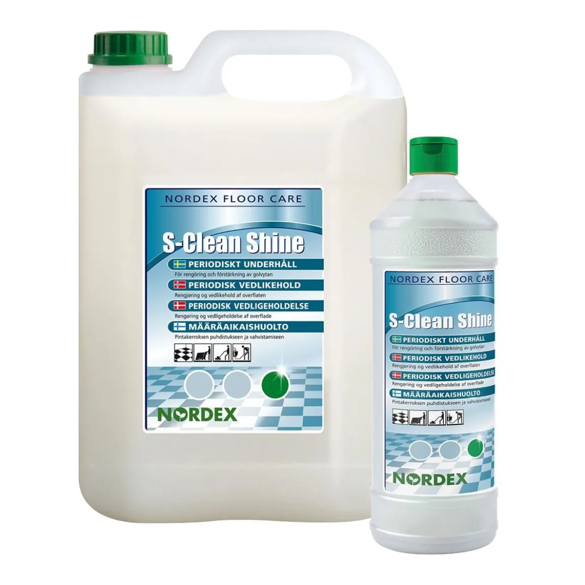 Golvrengöring Nordex S-Clean Shine Parfymerad 5L